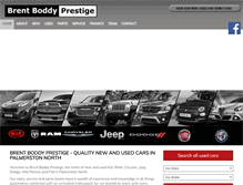 Tablet Screenshot of brentboddycars.co.nz